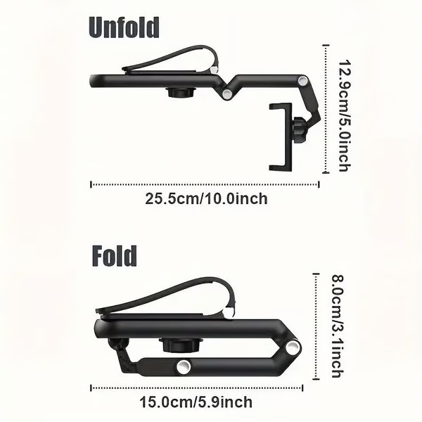 📢📢50%  OFF !! ⏰ Rotatable and Retractable Car Phone Holder