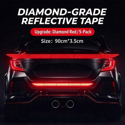 🔥Limited-time 50% off-Reflective Car Sticker Strips for Trunk & Rear Bumper