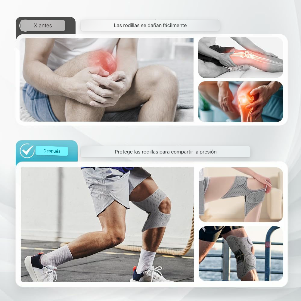 Spring-Assisted Knee Brace