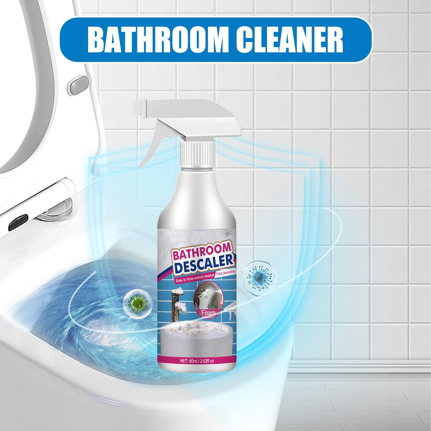 🔥Limited-time 50% off - Bathroom Cleaner