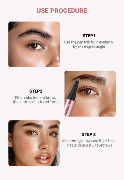 Four-Prong Eyebrow Pencil