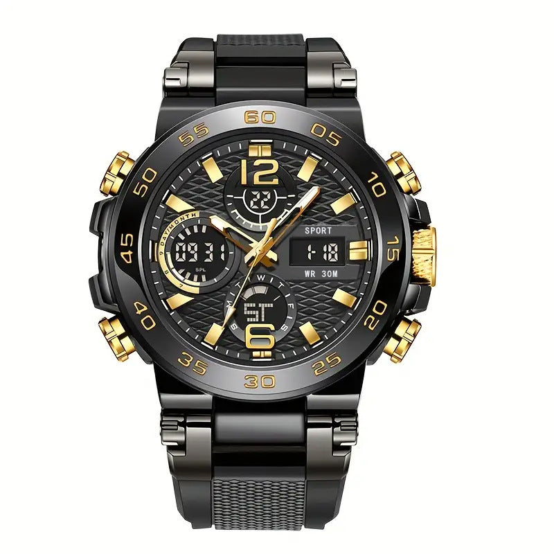 ⏳🔥LIMITED-TIME 55% OFF! ⏰Tactical Style 50M Waterproof Multifunctional Digital Sports Watch