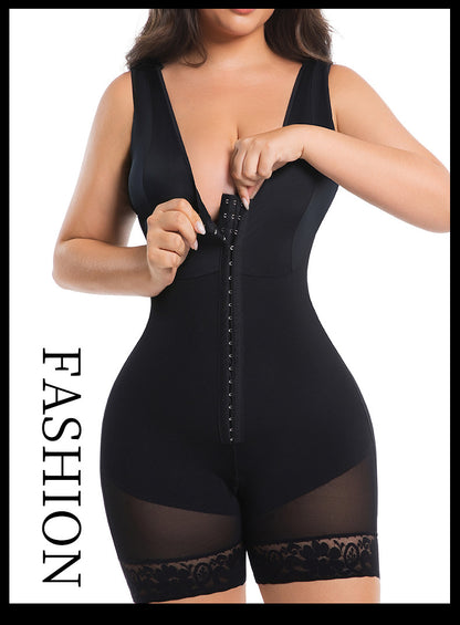 Tummy Control Butt Lifter Shaper with Zipper Crotch Fajas Colombianas
