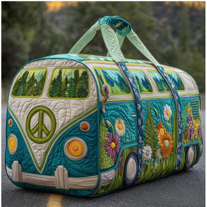 🔥Best Seller🔥Boho Quilted Weekender Travel Bag Essentials 🌸🎒