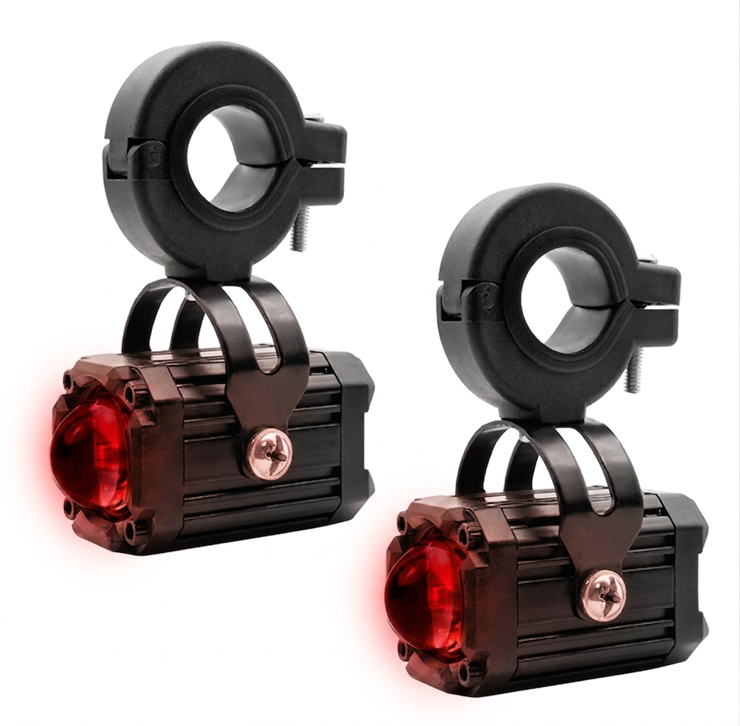 🎉 2026 Sale — Over 40,000 Sold! 🏍️ Universal Motorcycle LED Spotlights – Dual Beam & All-Weather Waterproof 💡