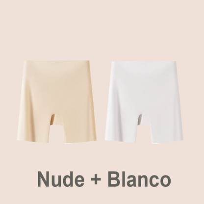 Women's high-waisted shaping short with tummy control and butt-lifting effect, made of cool-touch fabric.