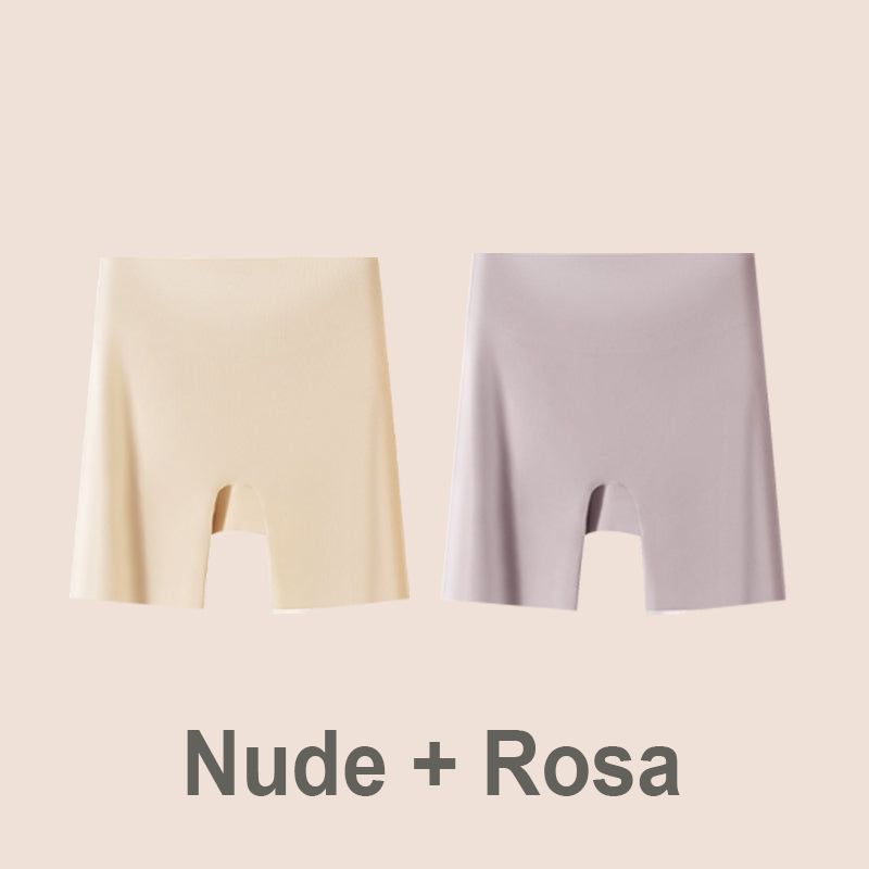 Women's high-waisted shaping short with tummy control and butt-lifting effect, made of cool-touch fabric.