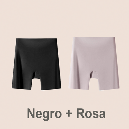 Women's high-waisted shaping short with tummy control and butt-lifting effect, made of cool-touch fabric.