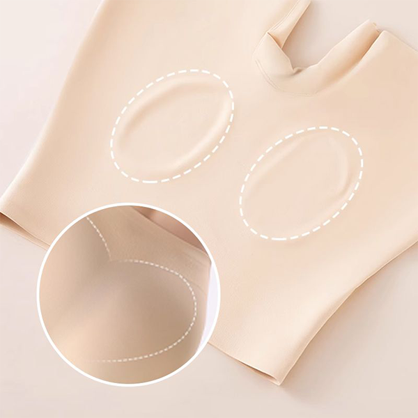 Women's high-waisted shaping short with tummy control and butt-lifting effect, made of cool-touch fabric.