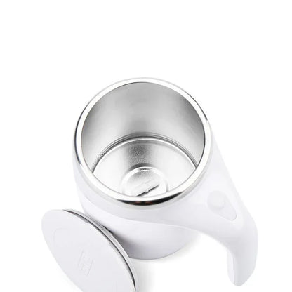 ☕Automatic Mixing Cup Electric Rotating Coffee Cup Stainless Steel Mug Milk Shake Rotating Magnetic Mug Water Cups