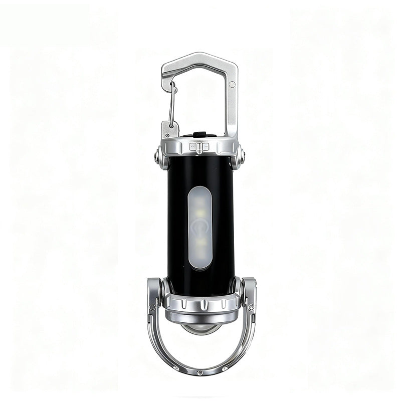 🔥1200LM Super Bright Mini Keychain Flashlight Waterproof mobile phone power bank