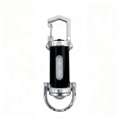 🔥1200LM Super Bright Mini Keychain Flashlight Waterproof mobile phone power bank