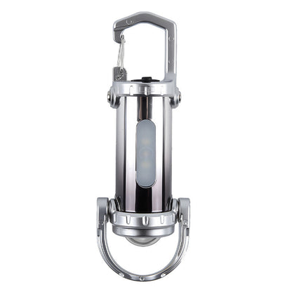 🔥1200LM Super Bright Mini Keychain Flashlight Waterproof mobile phone power bank