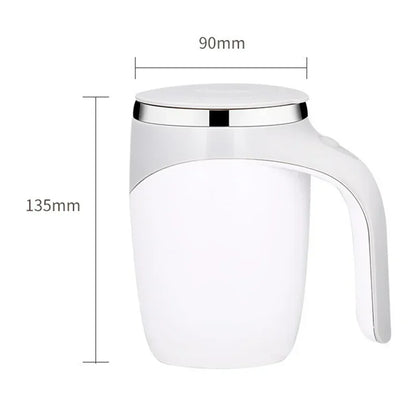 ☕Automatic Mixing Cup Electric Rotating Coffee Cup Stainless Steel Mug Milk Shake Rotating Magnetic Mug Water Cups