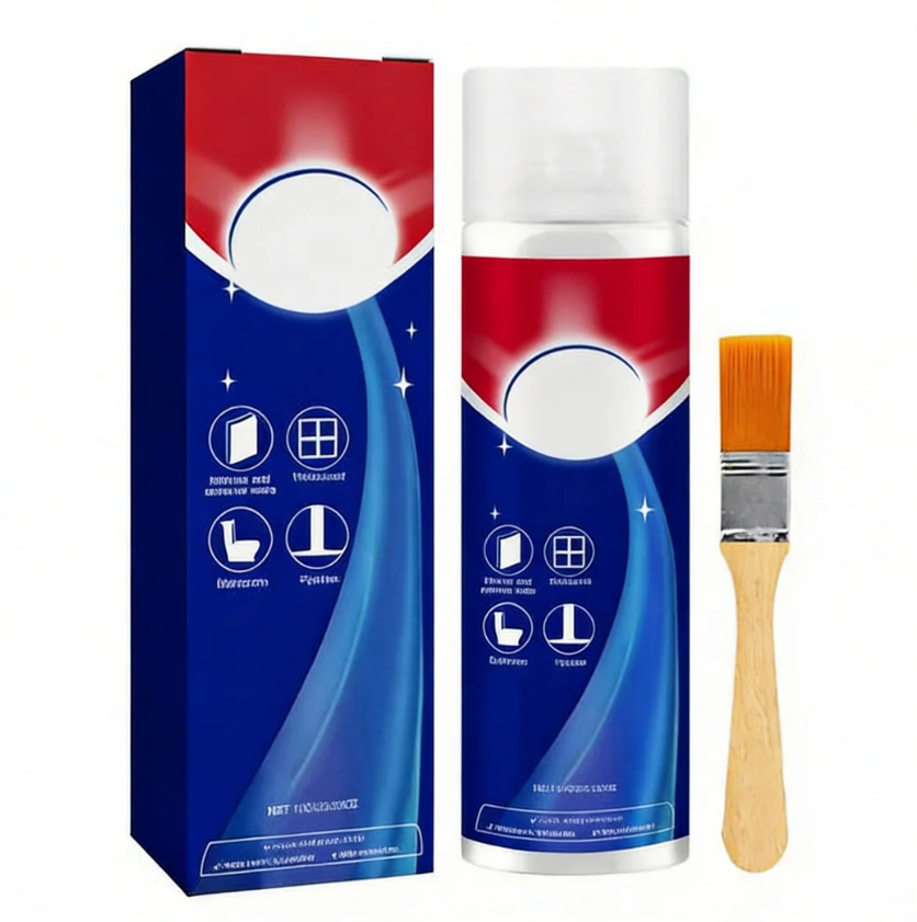 ✨ Instant Leak Repair Spray - Seals Cracks & Gaps in 5 Minutes, Waterproof & Flexible for Pipes/Roofs