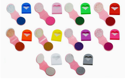 12-Color Temporary Hair Chalk Applicator Set