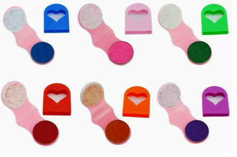 12-Color Temporary Hair Chalk Applicator Set