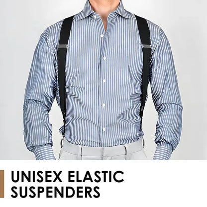 🔥BUY1 FREE 1📢Men's X-Back Suspenders with Hook Clips