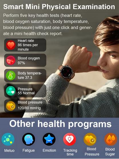 🔥2026 Newest❤️ Flagship Smartwatch for Health Protection, 24/7 Health Data Center🥰