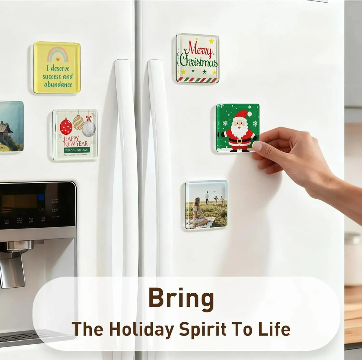 🎊 Holiday Must-Haves 🔥DIY Acrylic Fridge Magnets – Create Your Own Personalized Memories