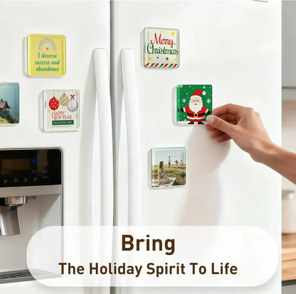 🎊 Holiday Must-Haves 🔥DIY Acrylic Fridge Magnets – Create Your Own Personalized Memories