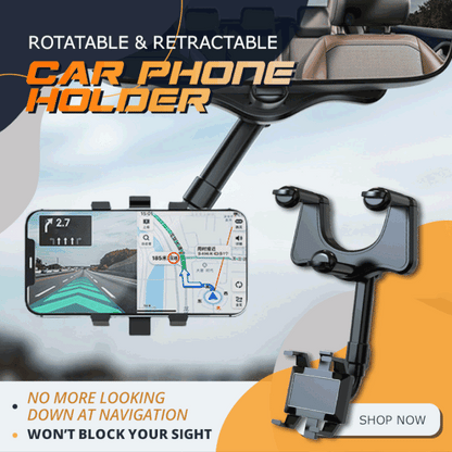 💕🔥Rotatable and Retractable Car Phone Holder