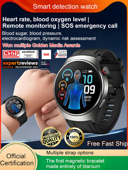 🔥2026 Newest❤️ Flagship Smartwatch for Health Protection, 24/7 Health Data Center🥰