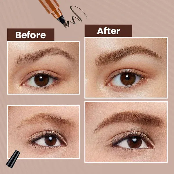 🔥Waterproof Four-tip Beard and Eyebrow Pen✨