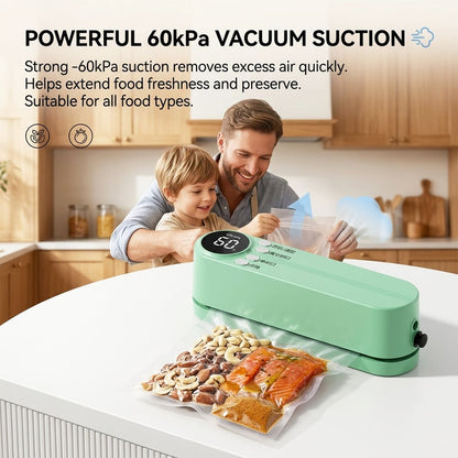 🥑✨Mini Vacuum Bag Sealer – Cordless Handheld Food Sealing Machine