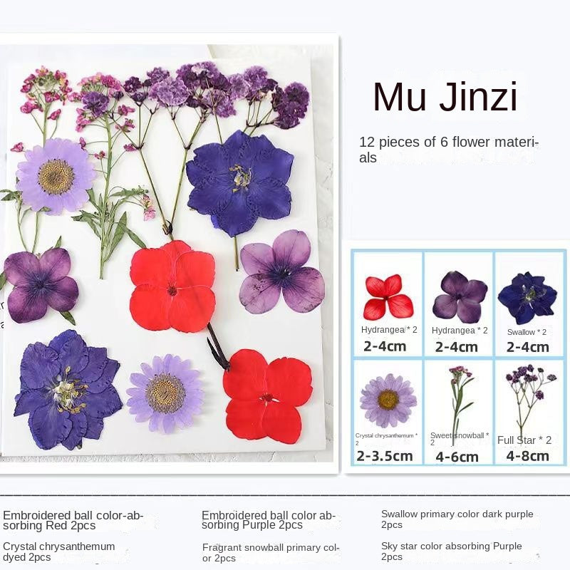 🎁🌸Transparent DriedFlower Bookmarks-DIY Bookmarks