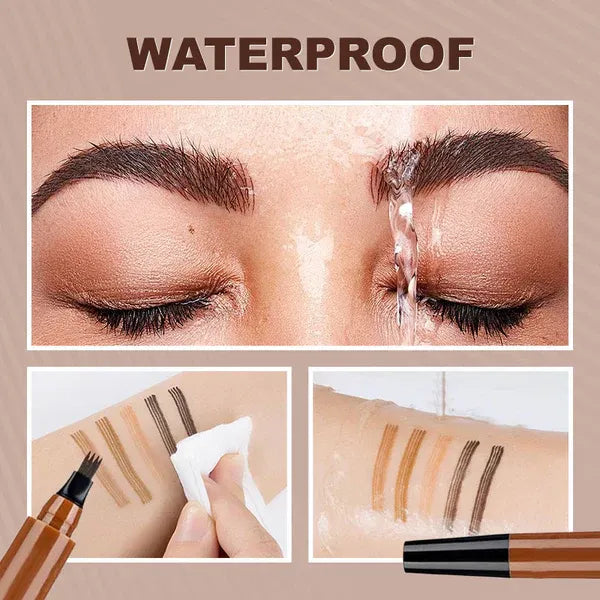 🔥Waterproof Four-tip Beard and Eyebrow Pen✨