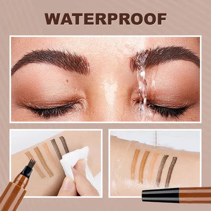 🔥Waterproof Four-tip Beard and Eyebrow Pen✨