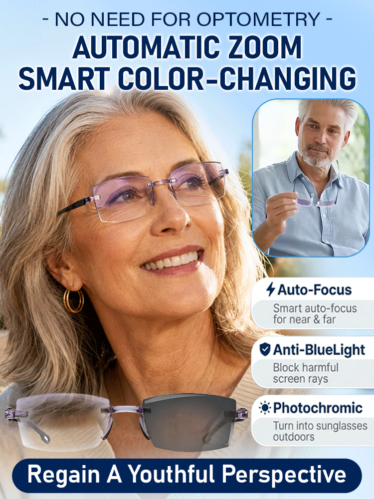 🔥2026 Best-Seller🔥 💎Smart Photochromic Reading Glasses