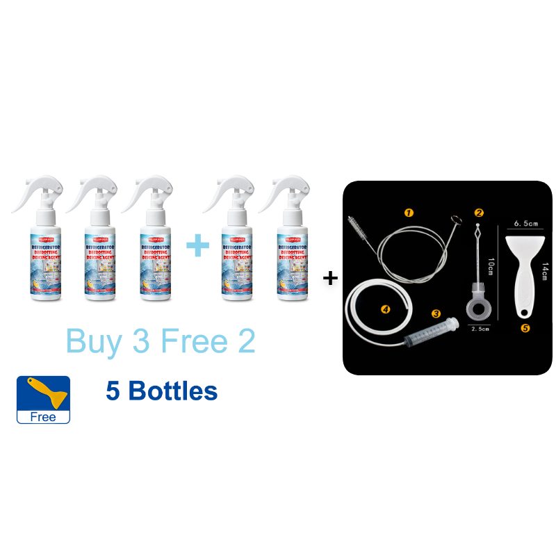 ⚡SUPER PRICE🧊Defrost spray for fridge and freezer🎁 (free scraper included)