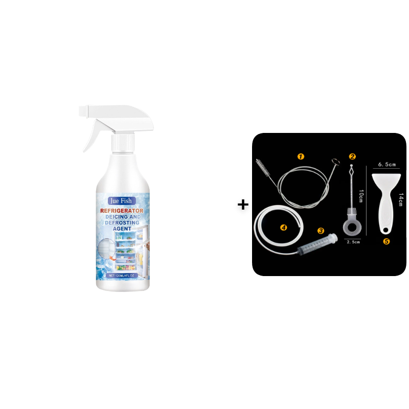 ⚡SUPER PRICE🧊Defrost spray for fridge and freezer🎁 (free scraper included)