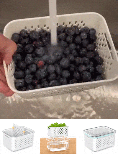 KEEP YOUR PRODUCE CRISP, DRY, AND FRESH