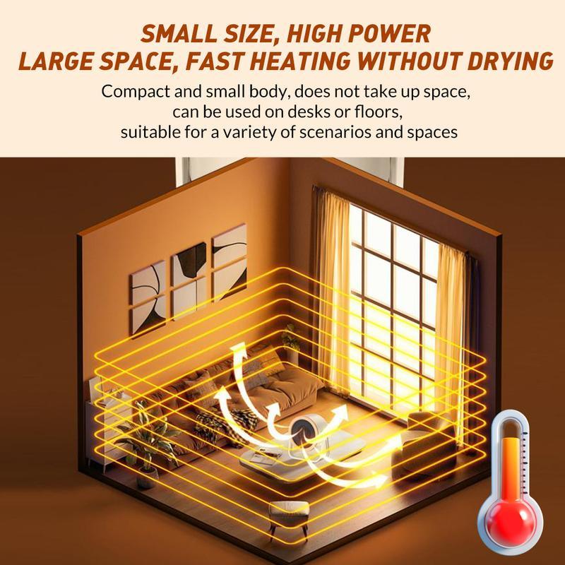 ♨️LAST DAY SALE 50% OFF!!⚡50K+ SOLD!❄️2026 Portable Instant-Heat Heater – Outdoor & Desktop Mini Radiator~~