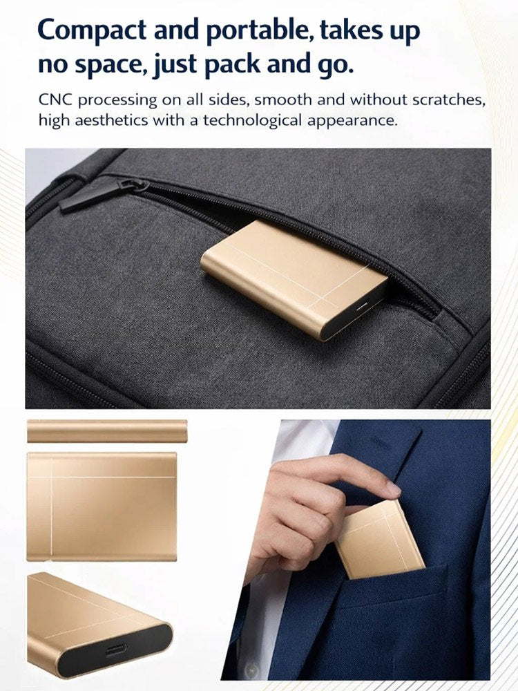 High-speed portable solid-state drives