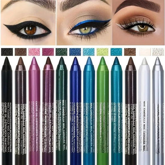 Waterproof Eyeliner Pencil Set