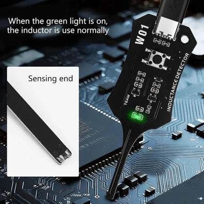 ⚡Type-C Inductance Tester Motherboard Coil Tester, Electronic Circuit Board Inductor Detector