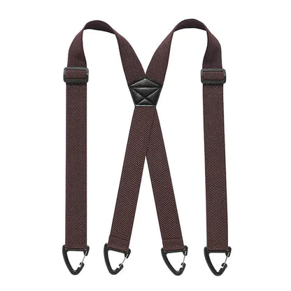 🔥BUY1 FREE 1📢Men's X-Back Suspenders with Hook Clips