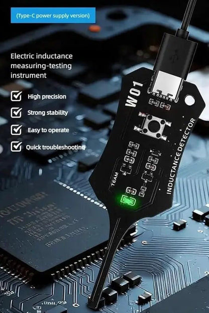 ⚡Type-C Inductance Tester Motherboard Coil Tester, Electronic Circuit Board Inductor Detector
