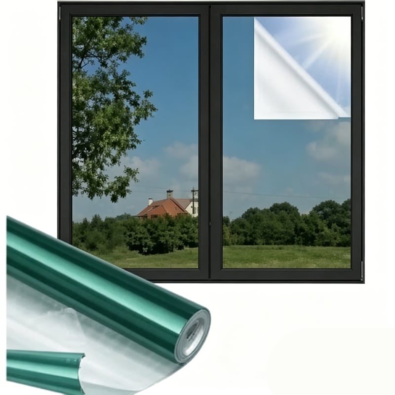 ☀Privacy Sun Blocking Anti UV Reflective Window Film