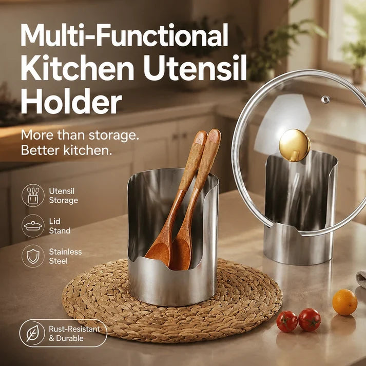 ✨Buy one get one free for a limited time✨Multifunctional kitchen utensil storage rack