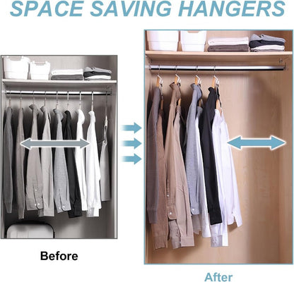 Double Your Closet Space Instantly with This Smart Hanger Hook