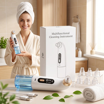 Electric facial cleanser · Lifting and firming · Deep pore cleansing