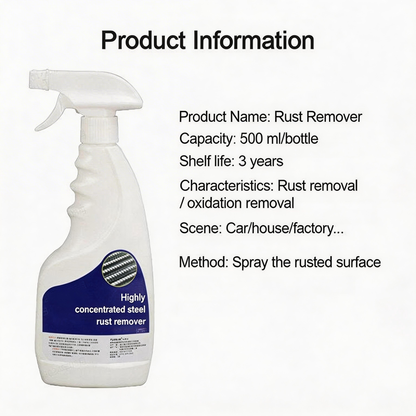 🔥 Highly concentrated rust remover for steel & iron💥
