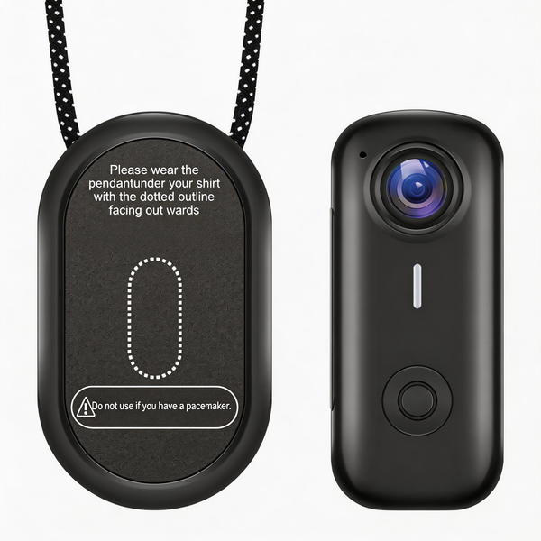 NUISK Tiny Thumb Camera: 128GB, 4K POV Video, Magnetic Mount