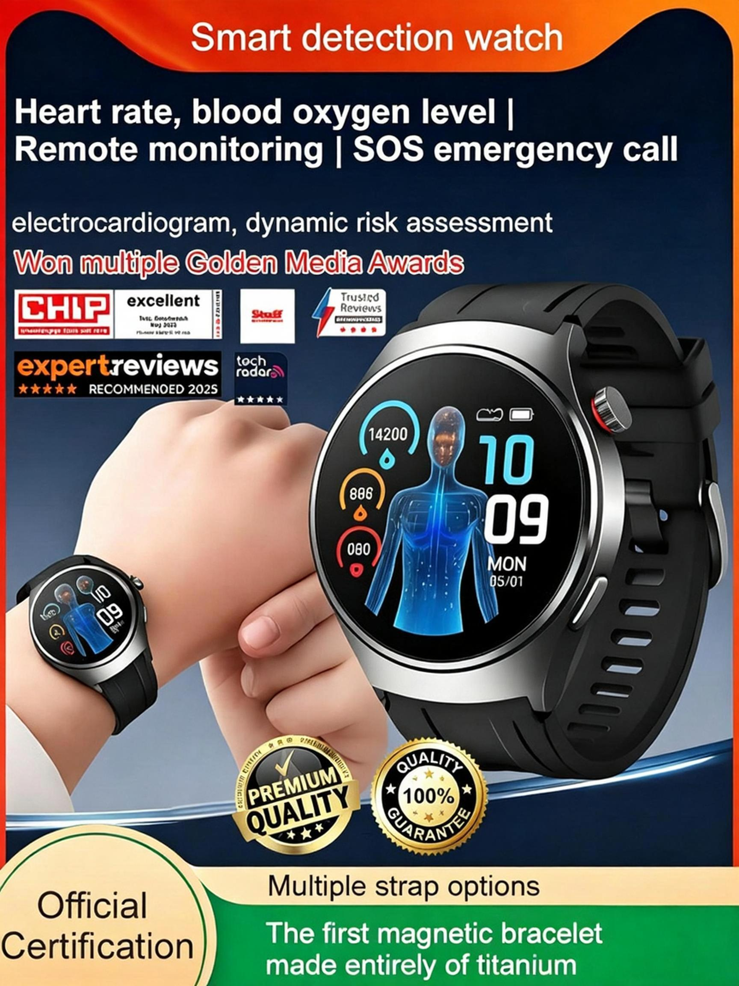 🔥2026 Newest❤️ Flagship Smartwatch for Health Protection🥰