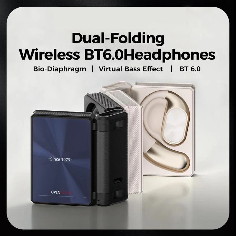 Wireless Earbuds Bluetooth 6.0 with Noise Reduction, 145H Long Battery Life, IPX5 Waterproof Sport Earphones